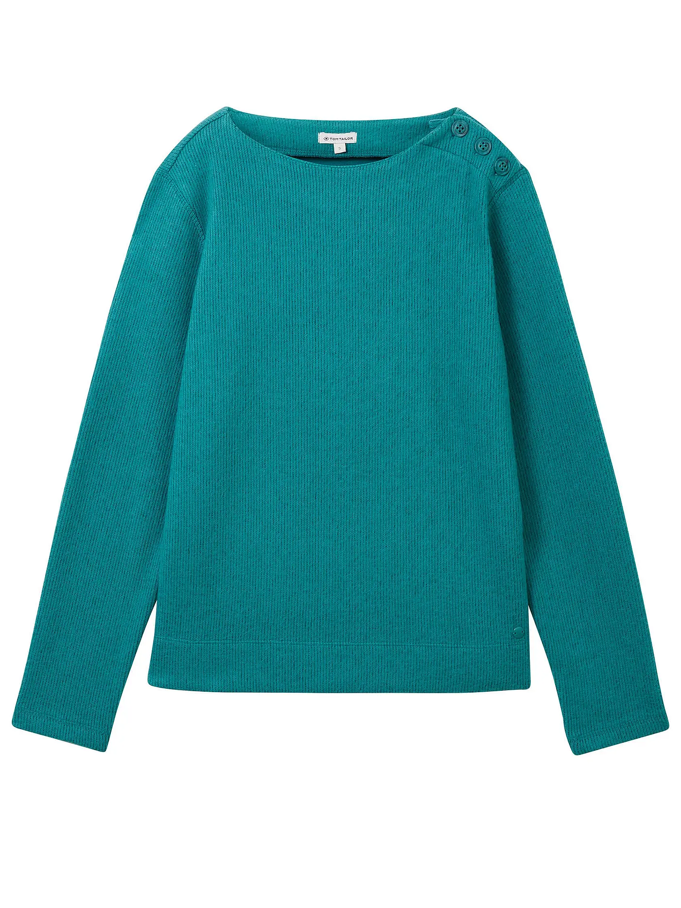 TOM TAILOR | Sweater | petrol